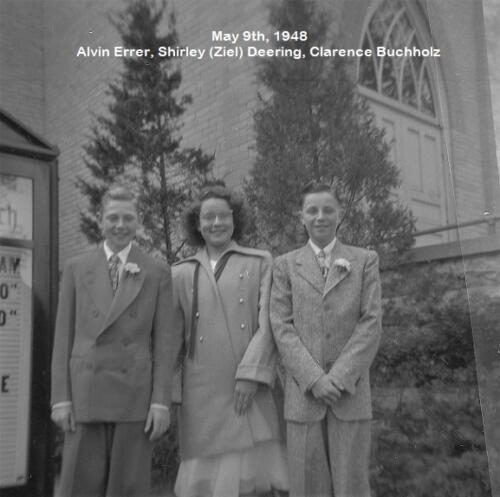 Errer, Alvin-Deering, Shirley-Buchholz, Clarence 1948