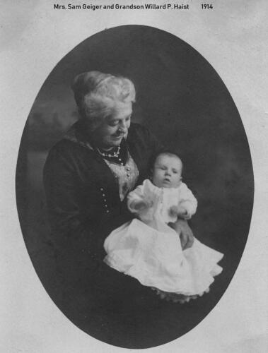 Haist, Willard  Grandmother 1914