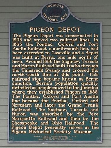 Pigeon Depot hist marker 01