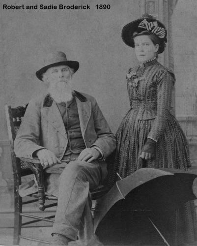 Broderick, Robert  Sadie 1890