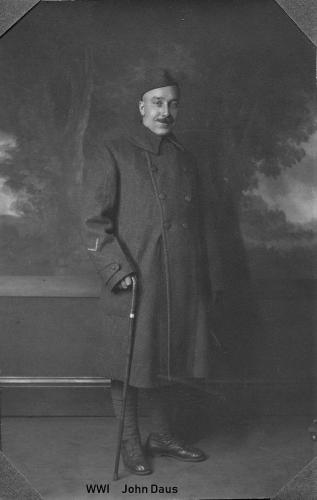 Daus, John WWI