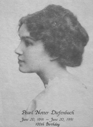 Diefenbach, Pearl Notter 100th BDay