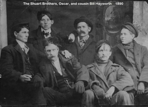 Shuart brothers, Oscar  Hayworth, Bill 1890