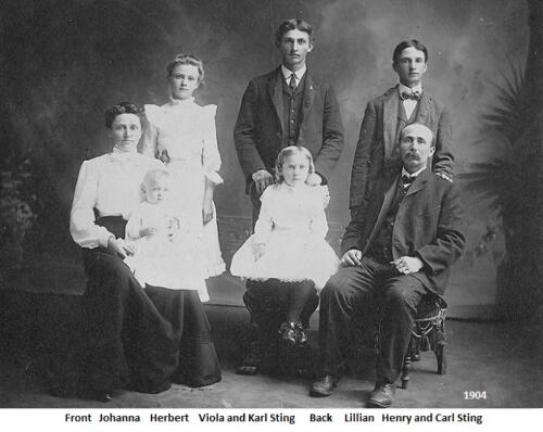 Sting, Johanna  Karl Famly